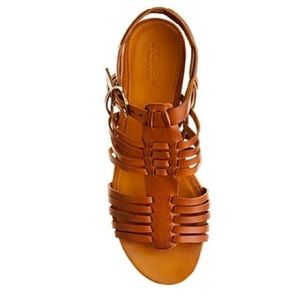 Woven Leather J Crew Sandals | Size 11